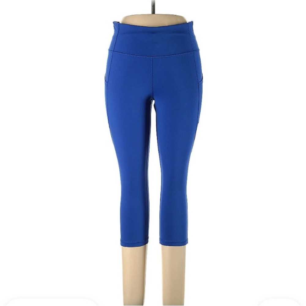 GAP Blue Stretchy Capris Pants